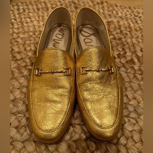Sam Edelman Lorraine loafers gold